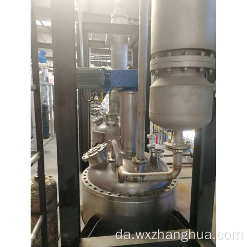 CE -godkendt rustfrit stål kemisk procesvakuumreaktor